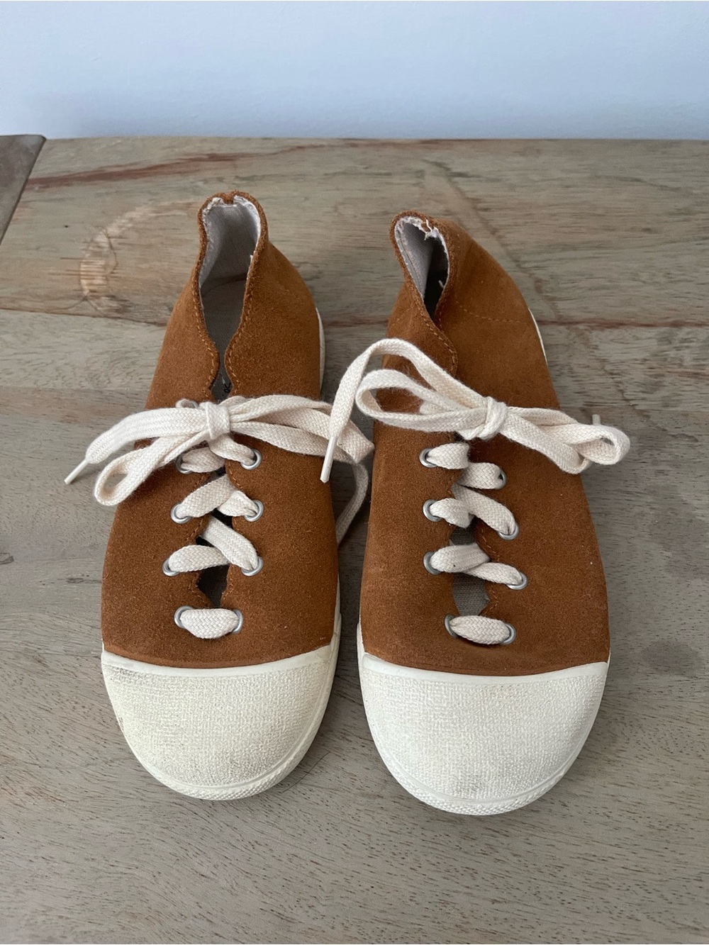 ZARA Kids Casual Suede Lace-Up shoes